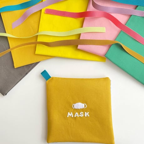 お子様用マスクケース【名入れ刺繍可能】