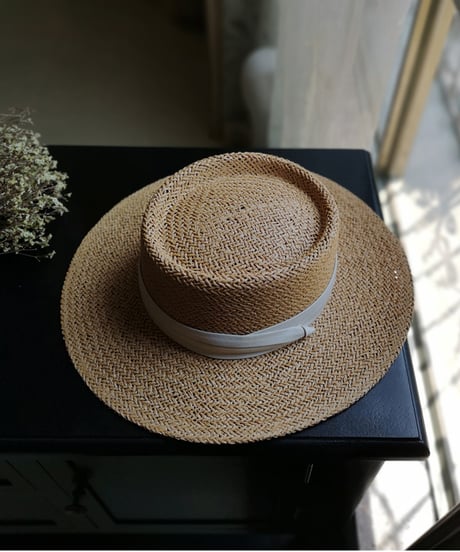 straw hat / 2color　hm1528