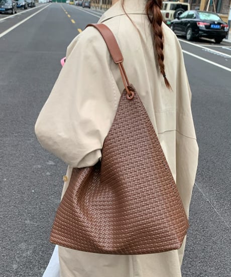 woven shoulder bag / 5color　hm2751
