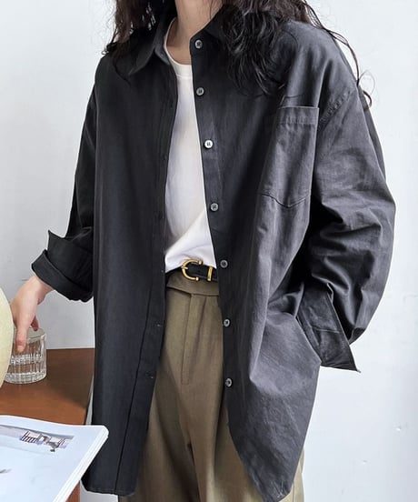 boyfriend loose shirt / 2color　hm2013