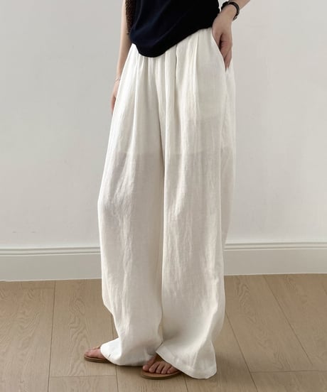 wide leg easy pants / 2color　hm2270