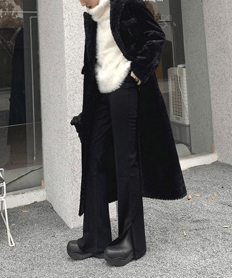 shaggy knit pullover / 3color　hm1893