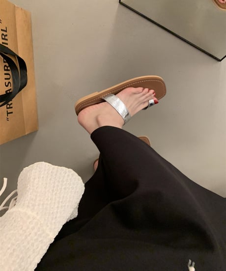 minimal design sandal / 3color　hm1534