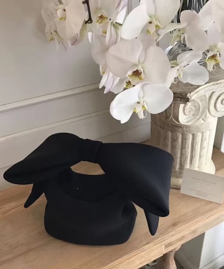 big ribbon handbag / 5color　hm1858