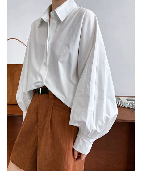 volume sleeve blouse / 4color　hm2044