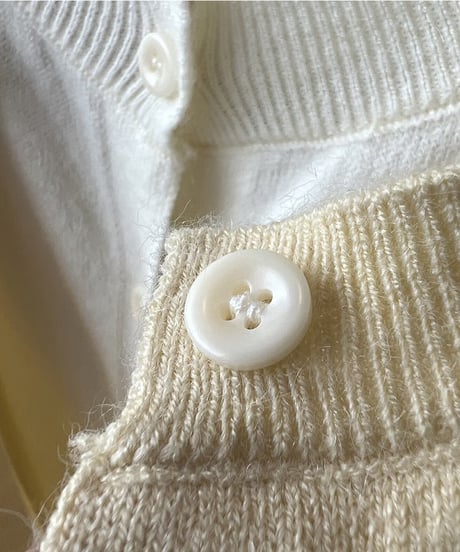 layered knit cardigan / 3color　hm1710