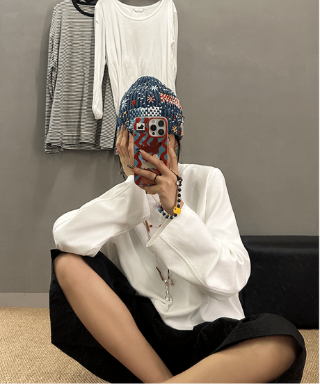 casual sweat shirt / 3color　hm2170