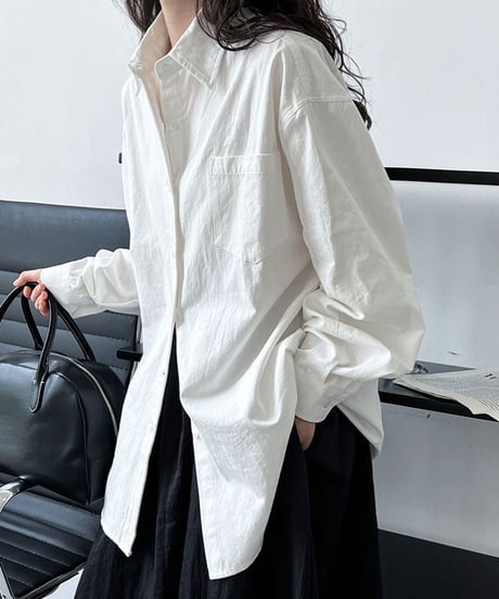 boyfriend loose shirt / 2color　hm2013