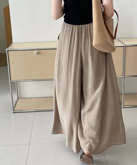 elegant wide pants / 3color 　hm1635