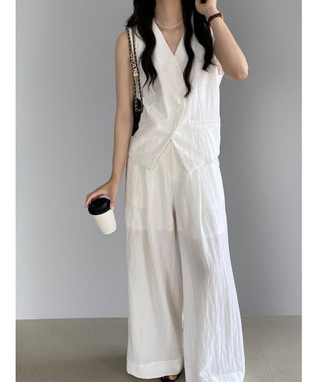 sleeveless set-up / 2color　hm2307
