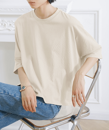 side slit top / 8color　hm2953