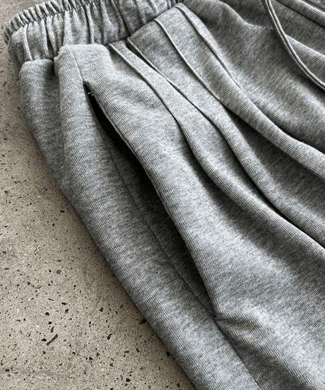 wide leg sweatpants / 4color　hm2727