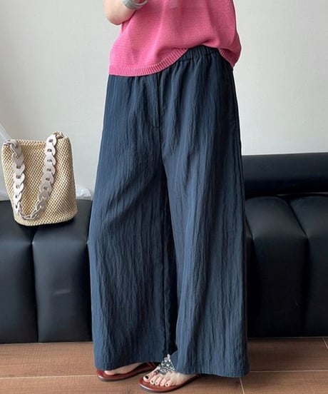 wide flare pants / 3color　hm2406