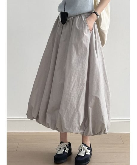 drawst baloon skirt / 3color　hm2265