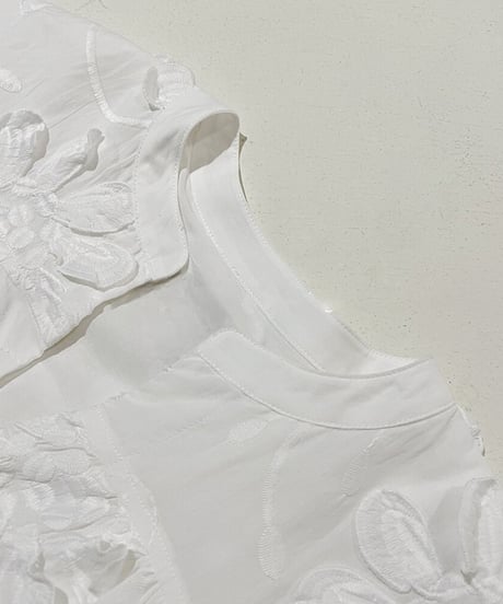 embroidered shirt dress　hm2941
