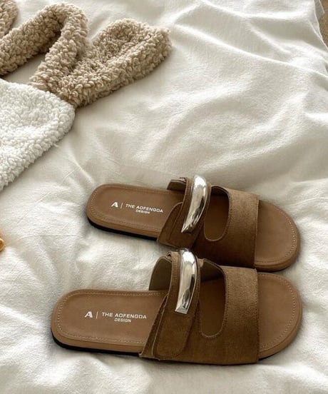 lazy slipper sandal / 4color　hm2484
