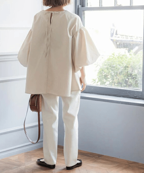 volume sleeve top / 7color　hm2952