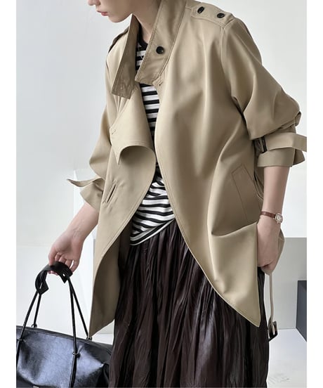 classic trench coat / 3color　hm2072