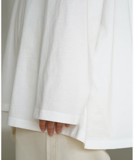 open neck long cutsew　hm2029