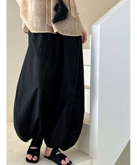 switching balloon pants / 2color　hm2236