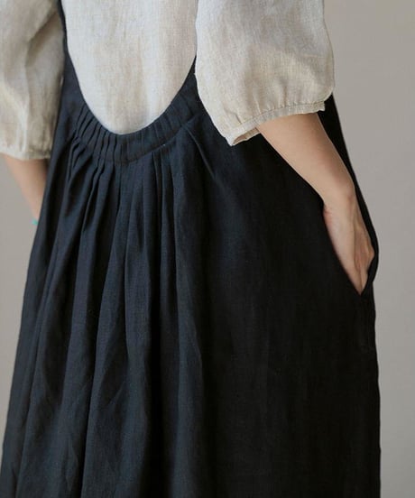cotton jumperskirt / 2color　hm1470