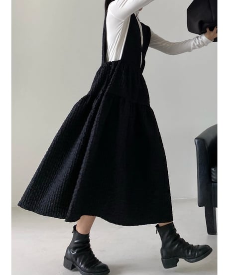 v neck strap dress　hm2026