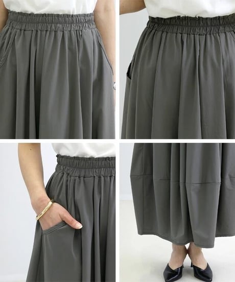 volume balloon skirt  / 2color　hm2634