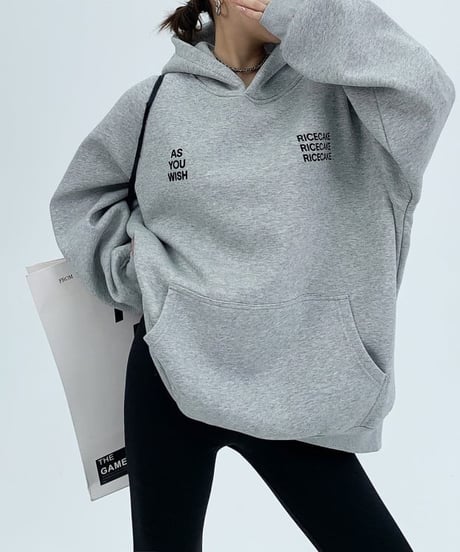 logo sweat hoodie / 2color　hm1985