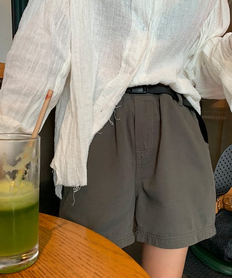 relaxed fit cargo pants / 2color　hm2428