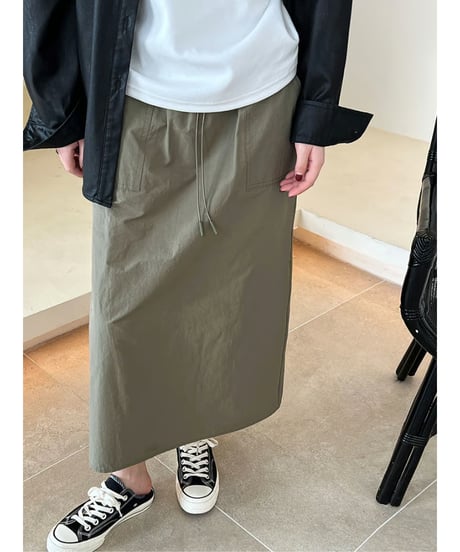 utility midi skirt / 3color　hm2068