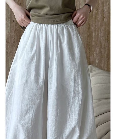 switching balloon pants / 2color　hm2236