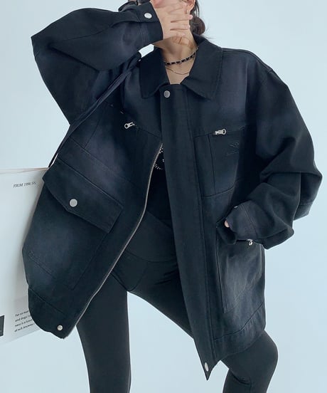 vintage denim blouson / 2color　hm1932