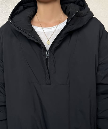 label pullover jacket / 2color　hm1891