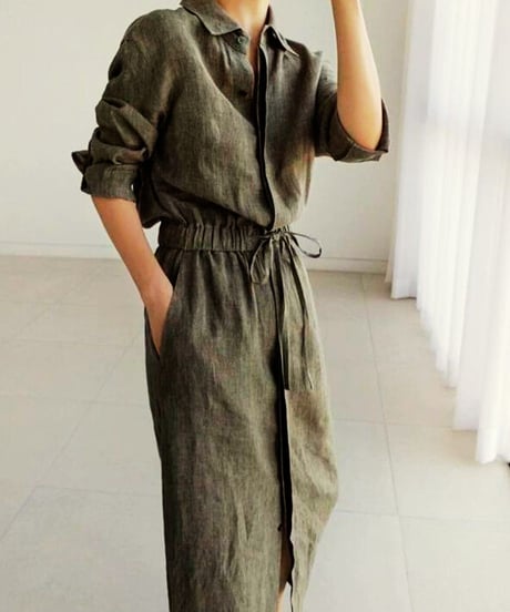 vacation style shirtdress　hm2535