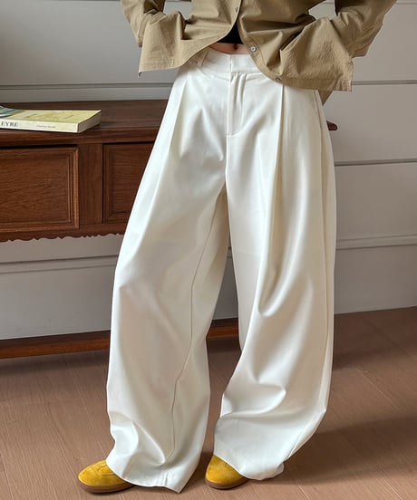 elegant wide pants / 3color　hm2055