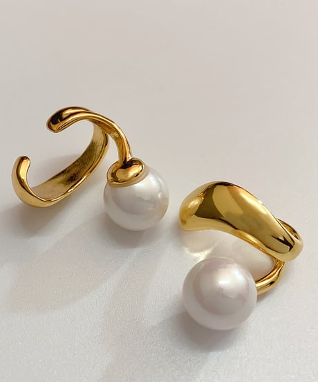 pearl ear cuff　hm1548