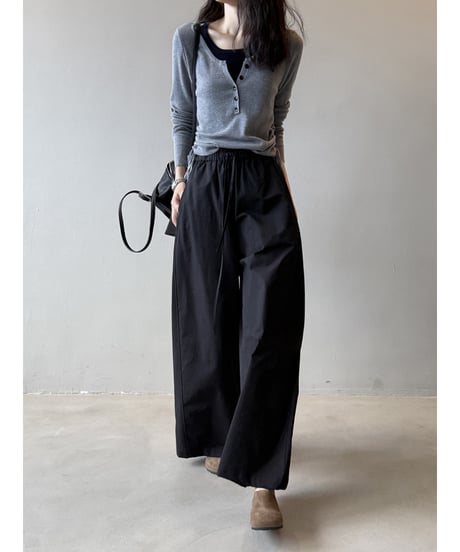 layered style knit / 3color　hm2767