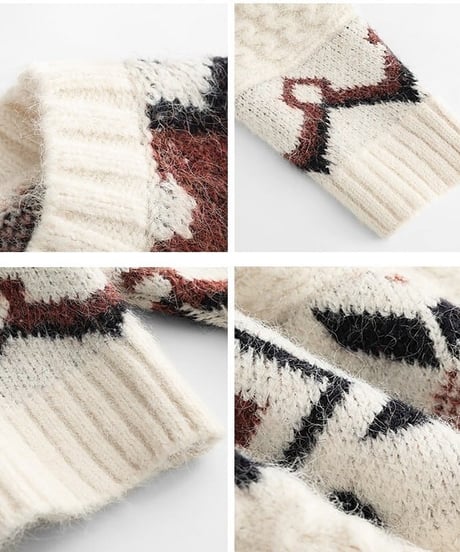 nordic loose sweater　hm1725