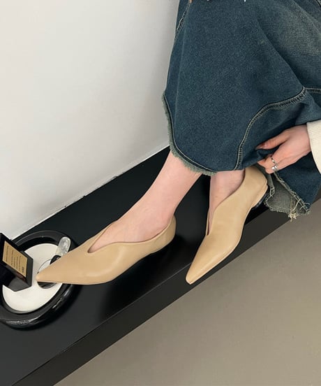 pointed toe pumps / 4color　hm1351