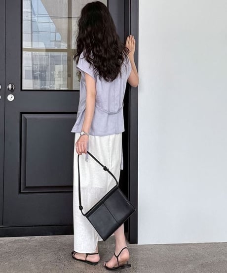 back slit skirt / 4color　hm2320