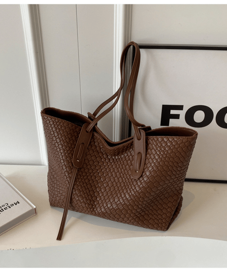 woven shoulder bag / 4color　hm2818