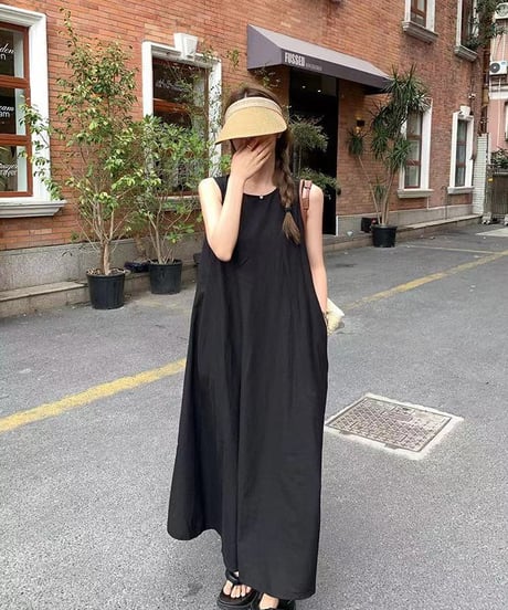 back design dresses / 2color　hm1411