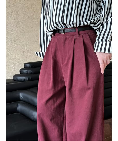 neutral wide pants / 2color　hm2070