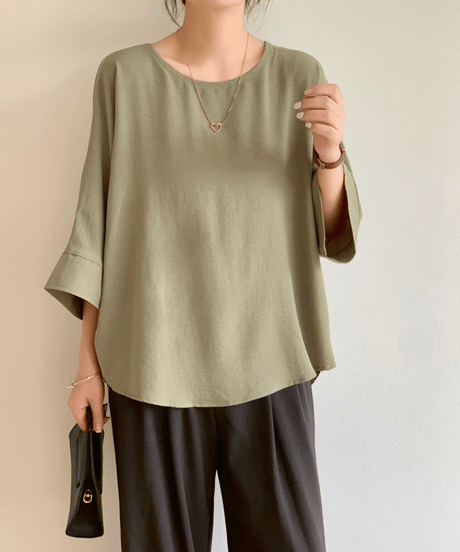 dolman sleeve blouse / 5color　hm2975