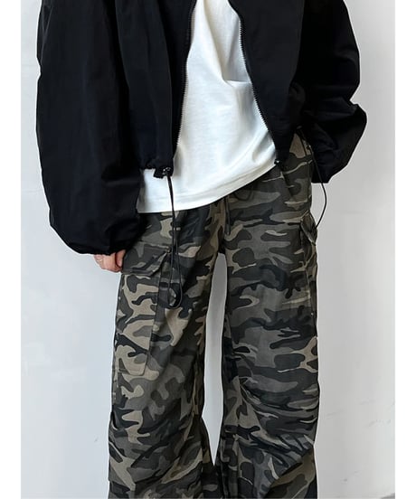 camouflage cargo pants　hm2077