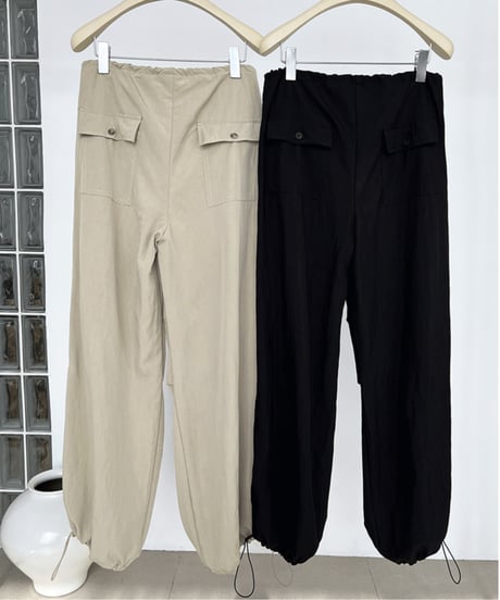 casual wide pants / 2color　hm2061