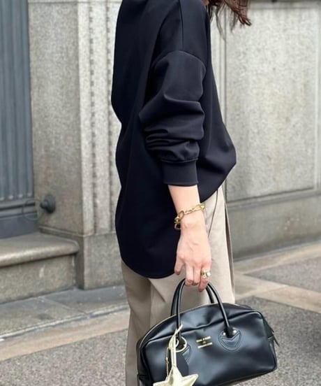 key neck tunic top / 4color　hm2608