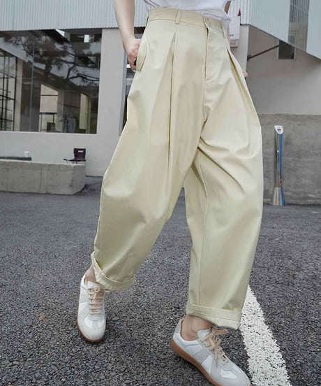 tuck harem pants　hm1435