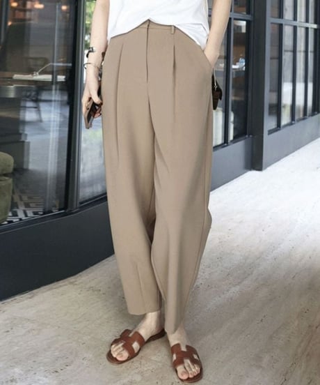 perfect taper pants / 2color　hm2211