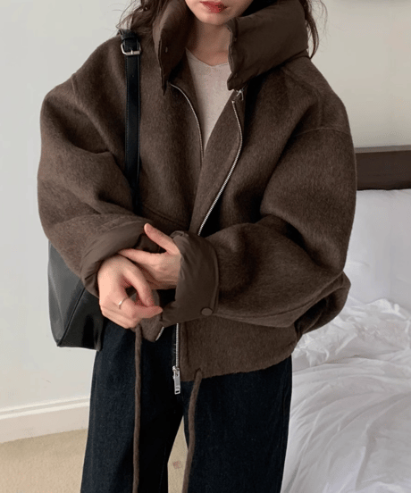 modern zip jacket / 5color　hm2723